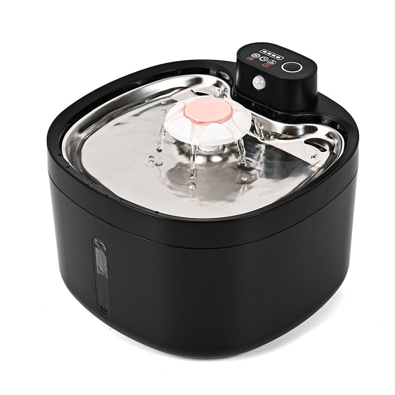 2.6L Smart Pet Water Fountain for Cats and Dogs: Automatic Circulation Filter, Water-Electricity Separation, Constant Temperature, Fully Automatic