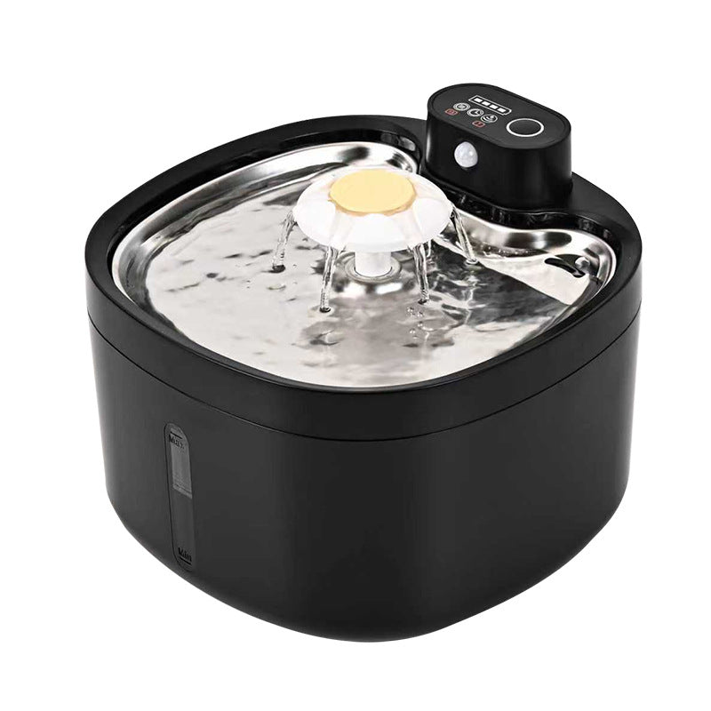 2.6L Smart Pet Water Fountain for Cats and Dogs: Automatic Circulation Filter, Water-Electricity Separation, Constant Temperature, Fully Automatic